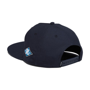 RVCA Majors Snapback Hat - Navy
