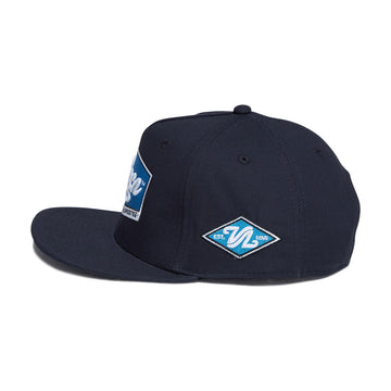 RVCA Majors Snapback Hat - Navy