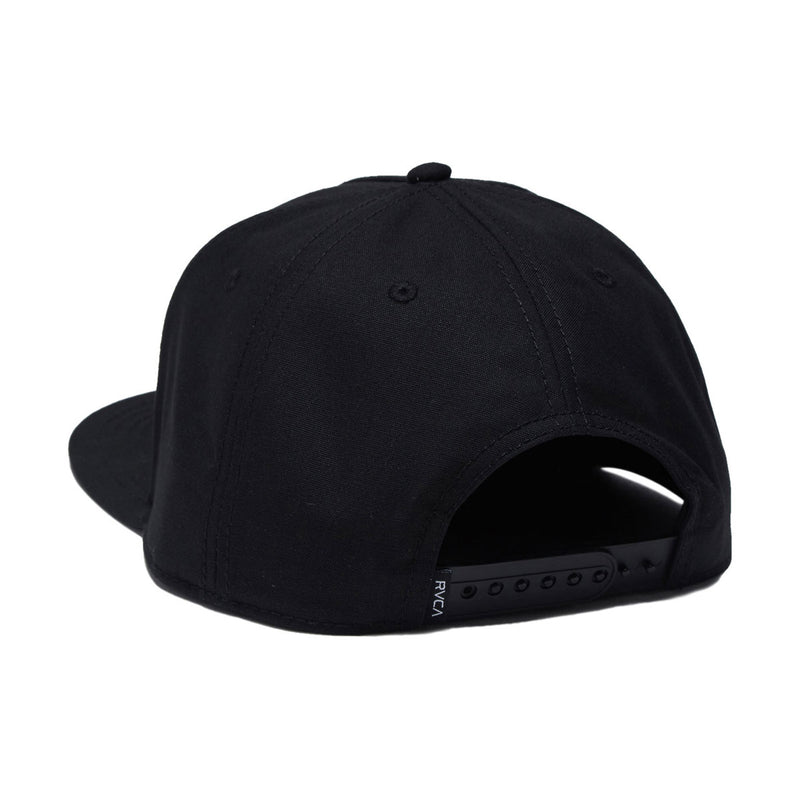 RVCA Philsner Snapback Hat - Black