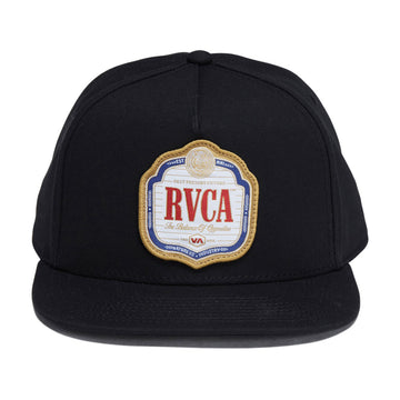 RVCA Philsner Snapback Hat - Black