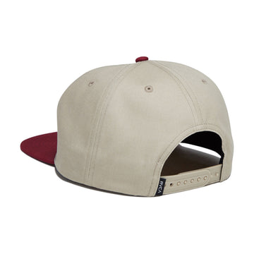 RVCA Sky Cat Snapback Hat - Slate Blue