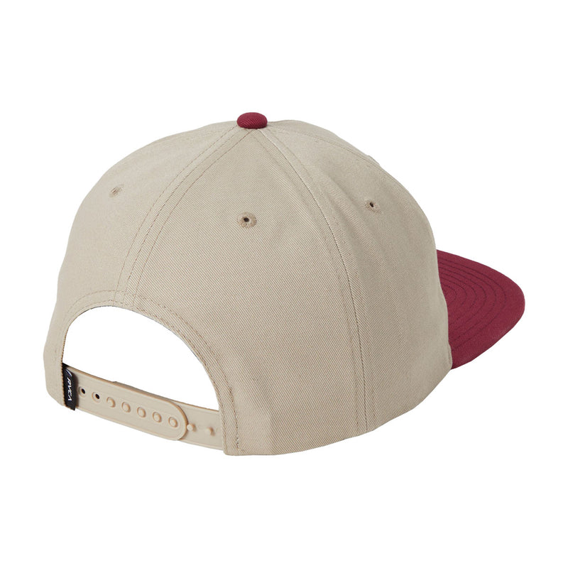 RVCA Sky Cat Snapback Hat - Slate Blue