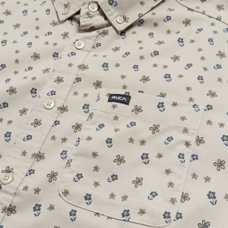 RVCA Thatll Do Print Shirt - Light Khaki
