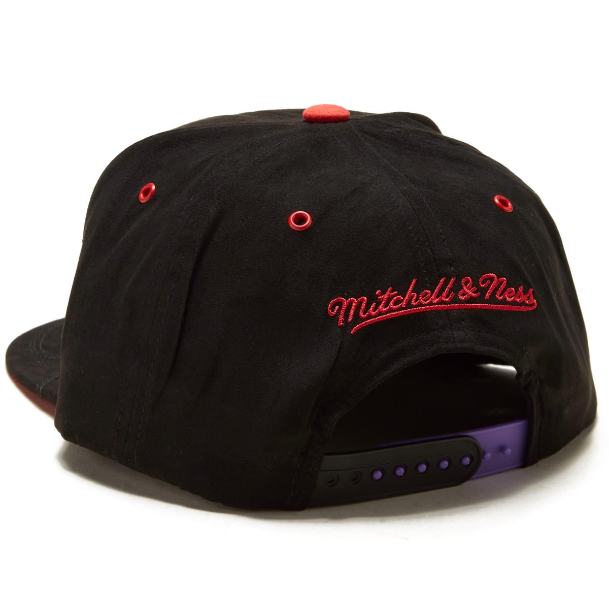Mitchell & Ness x NBA Day 4 Snapback Bulls Hat - Black/Purple image 2