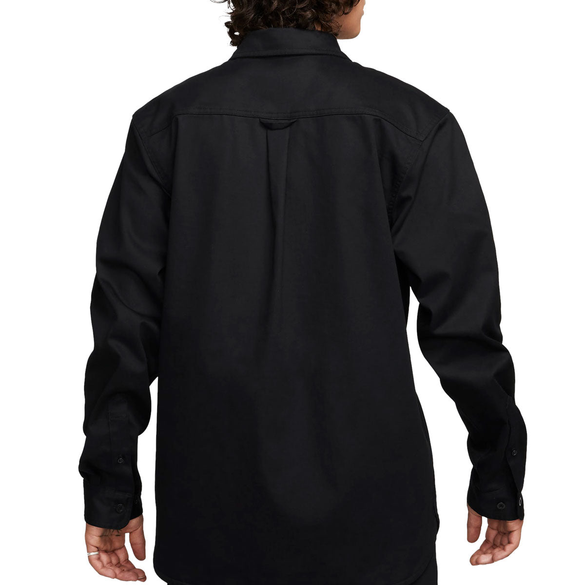 Nike SB Tanglin Button Up Long Sleeve Shirt - Black image 2