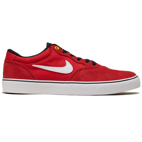 Nike SB Chron 2 Shoes University Red White Black White CCS