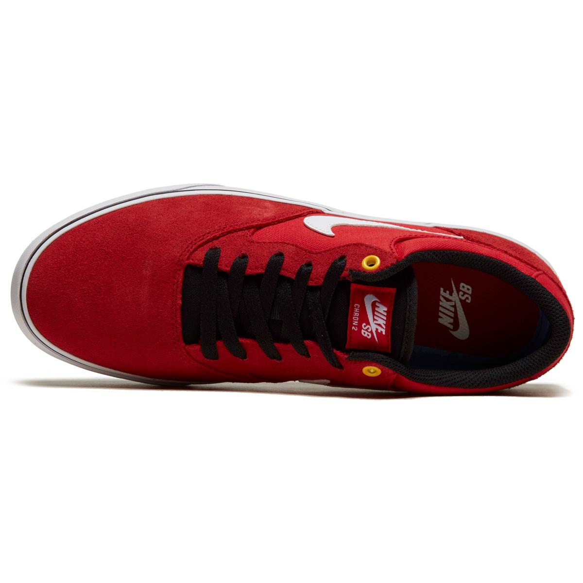 Nike SB Chron 2 Shoes - University Red/White/Black/White image 3
