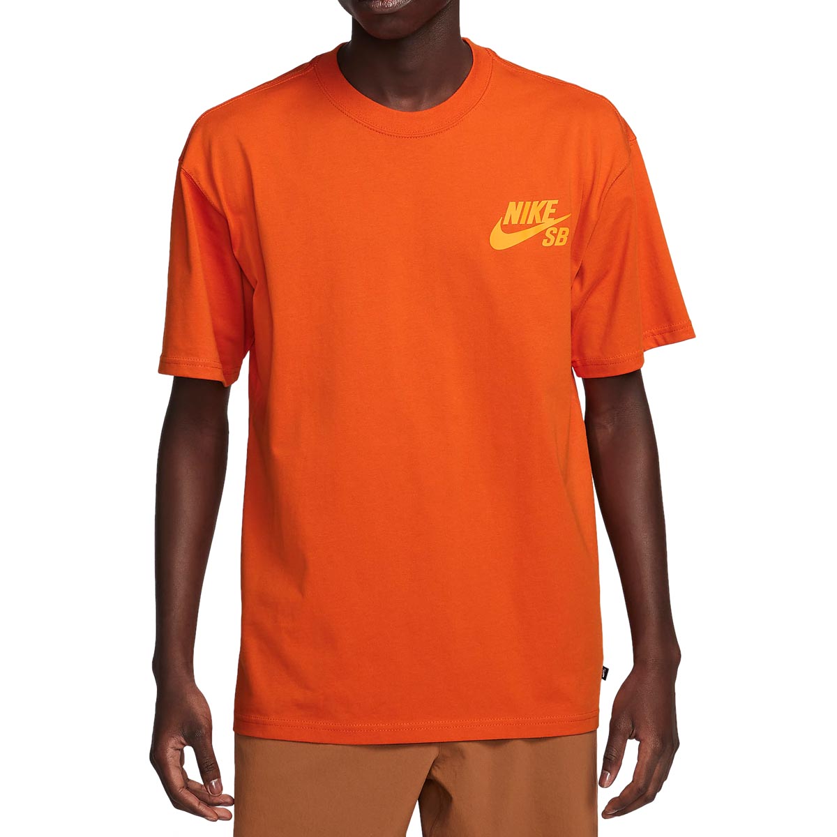 Nike SB New Logo T-Shirt - Campfire Orange image 2