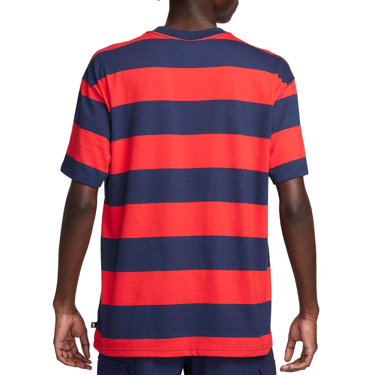 Nike SB Striped T-Shirt - University Red image 3