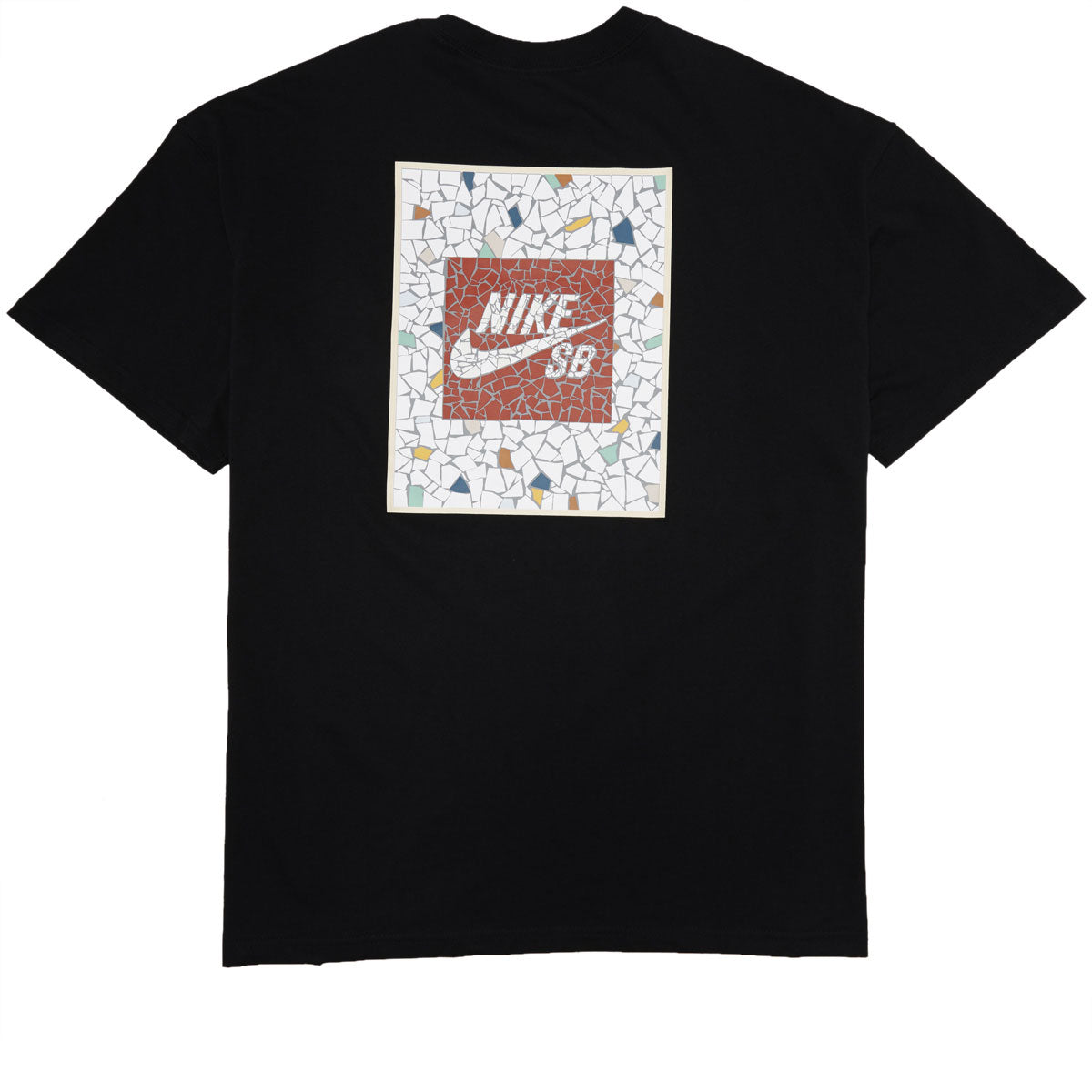 Nike SB Mosaic T-Shirt - Black image 1