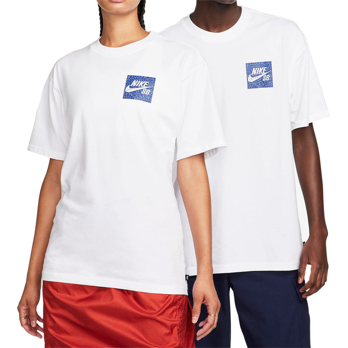 Nike SB Mosaic T-Shirt - White image 3
