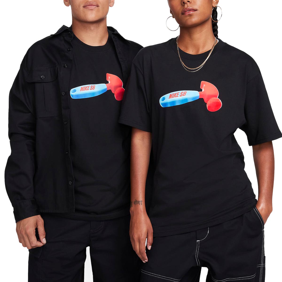 Nike SB Hammer T-Shirt - Black image 2