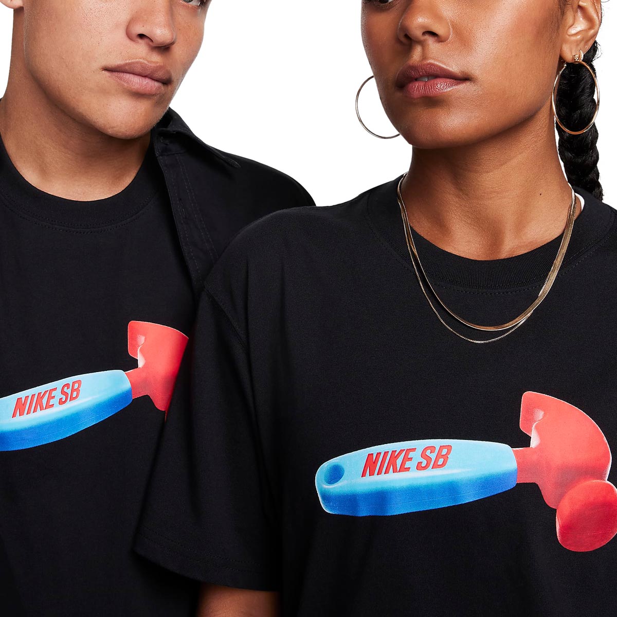 Nike SB Hammer T-Shirt - Black image 3