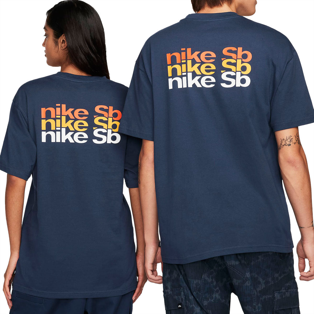 Nike SB Skate T-Shirt - Midnight Navy