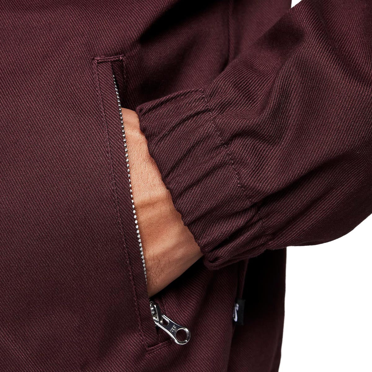 Nike SB Woven Twill Premium Skate Jacket - Burgundy Crush image 5