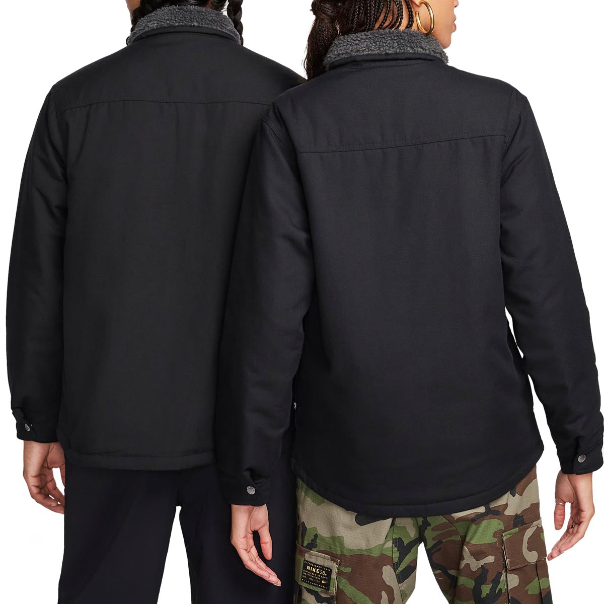 Nike SB Padded Flannel Skate Jacket - Black/Anthracite image 3