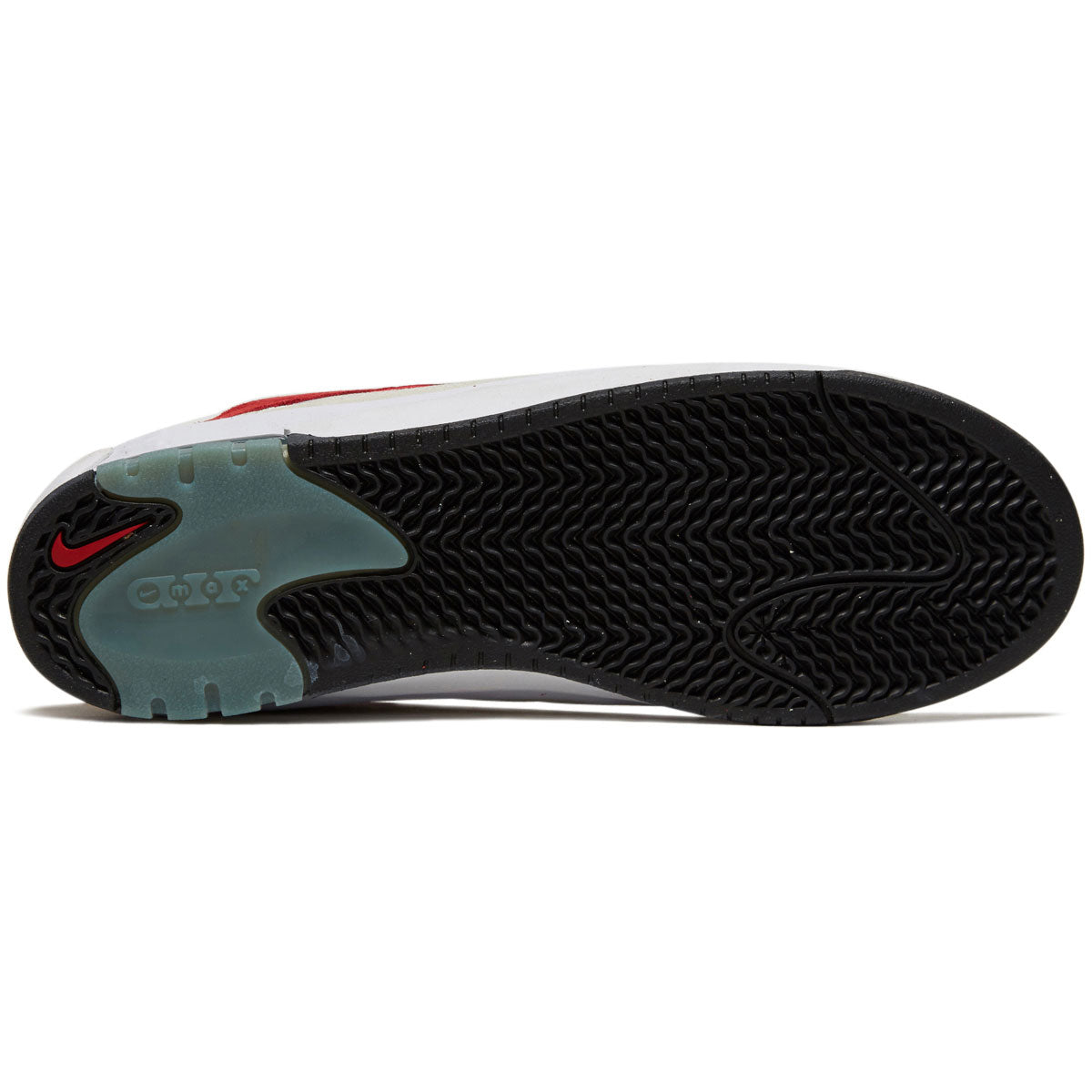 Nike SB Air Max Ishod Shoes - White/Varsity Red/Summit White image 4