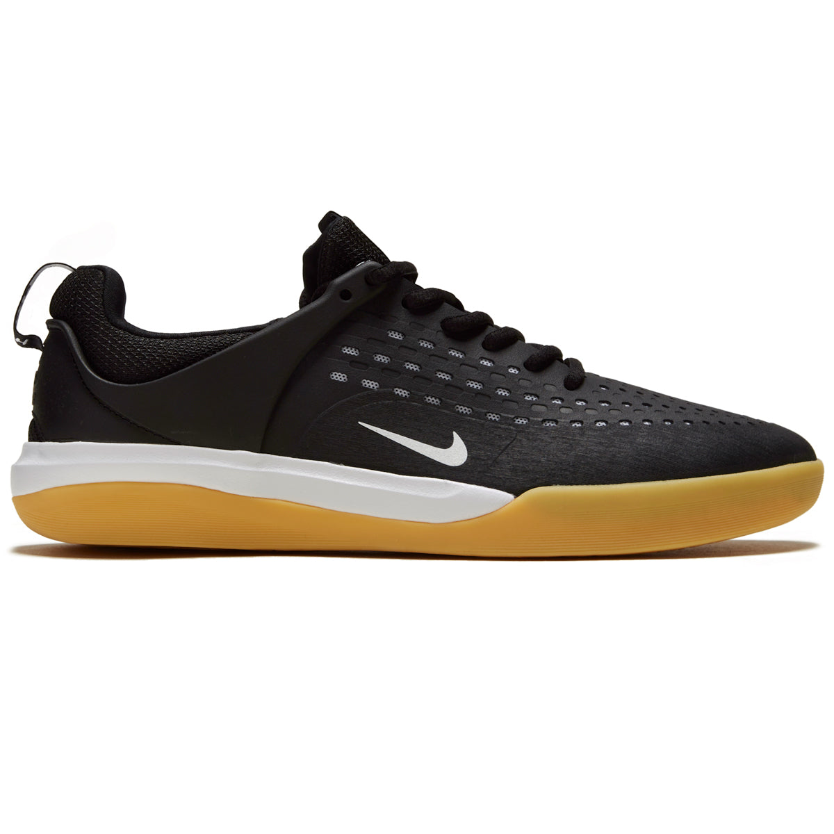Nike SB Zoom Nyjah 3 Shoes - Black/White/Black/White image 1