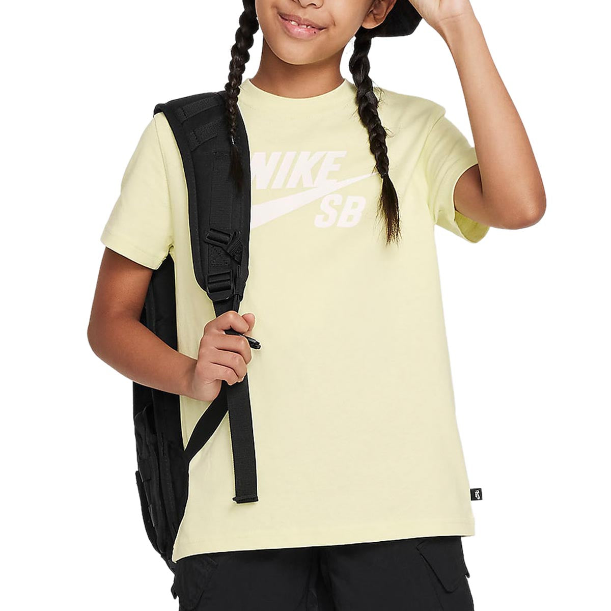 Nike SB Youth Icon T-Shirt - Luminous Green image 4