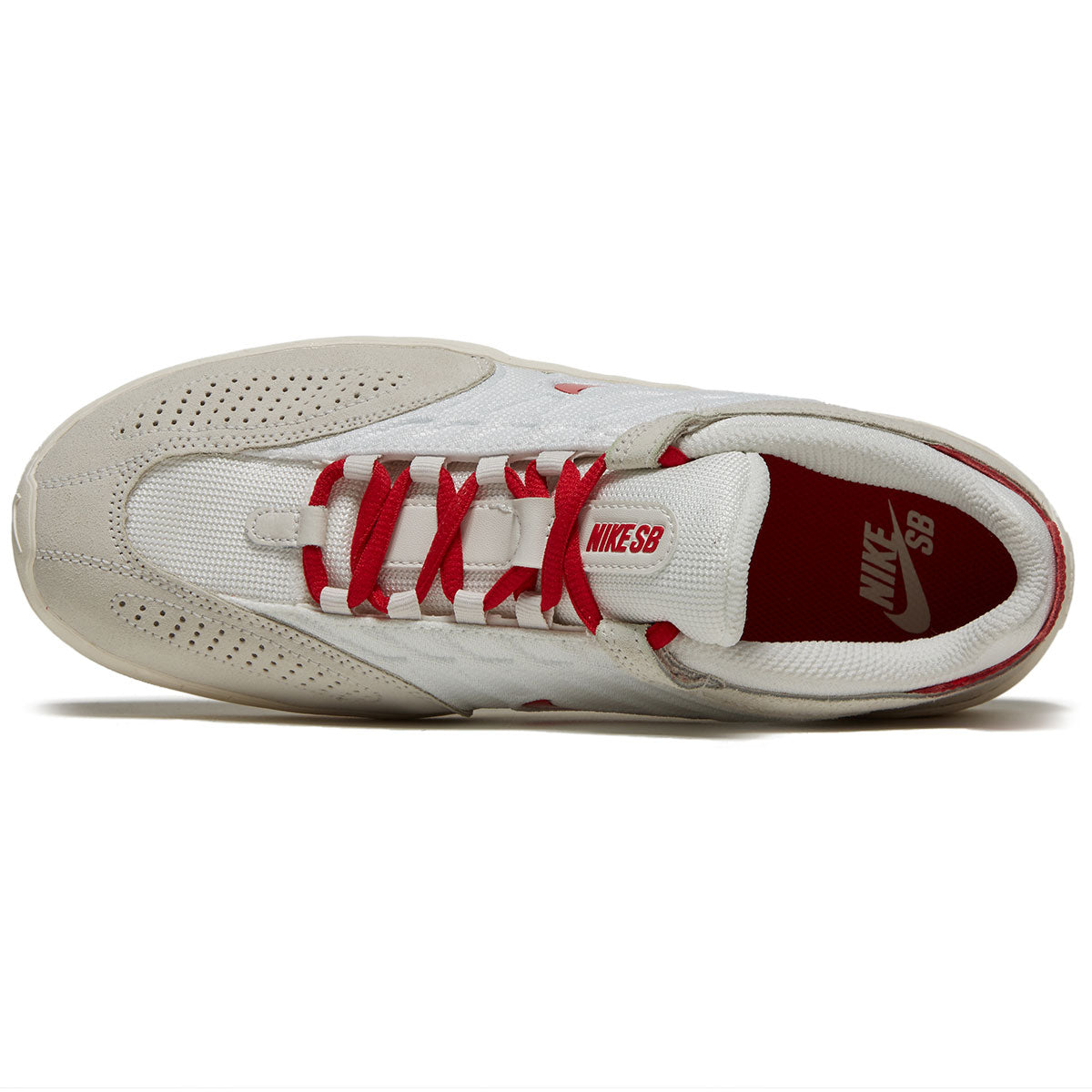 Nike SB Vertebrae Shoes - Summit White/University Red/Phantom/Sail image 3