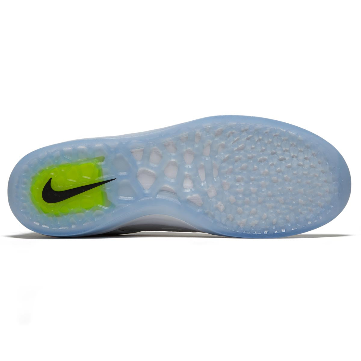 Nike SB Zoom Nyjah 3 Shoes - Pure Platinum/White/Pure Platinum/Volt image 4