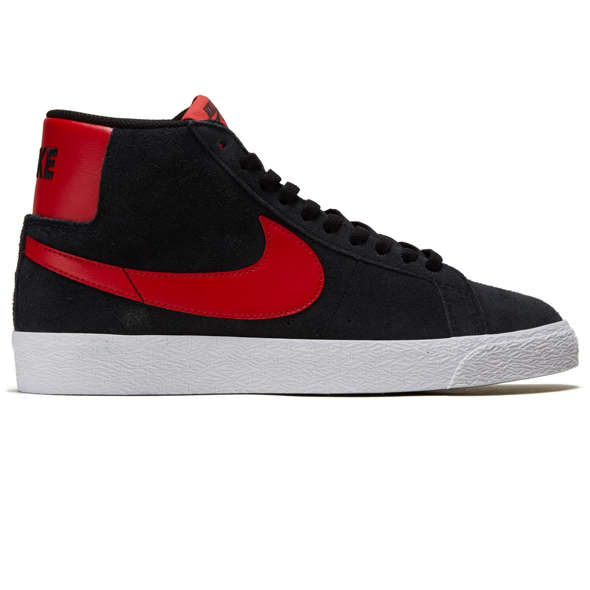 Nike SB Zoom Blazer Mid Shoes - Black/University Red/Black/White image 1
