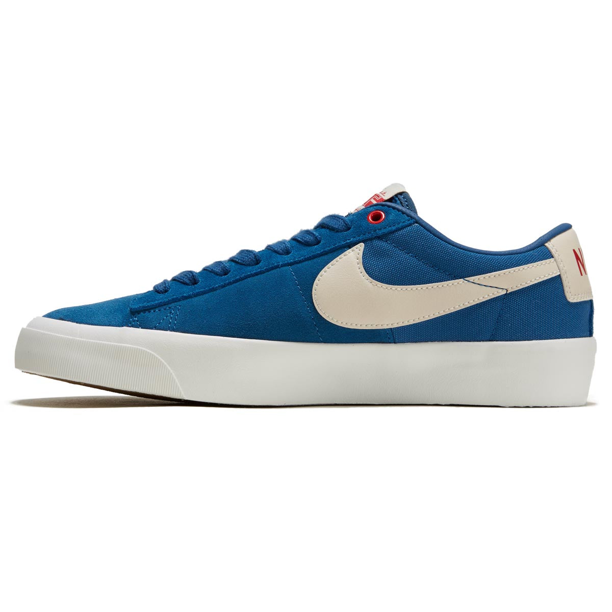 Nike SB Zoom Blazer Low Pro GT Shoes - Court Blue/Light Orewood Brown/Court Blue image 2
