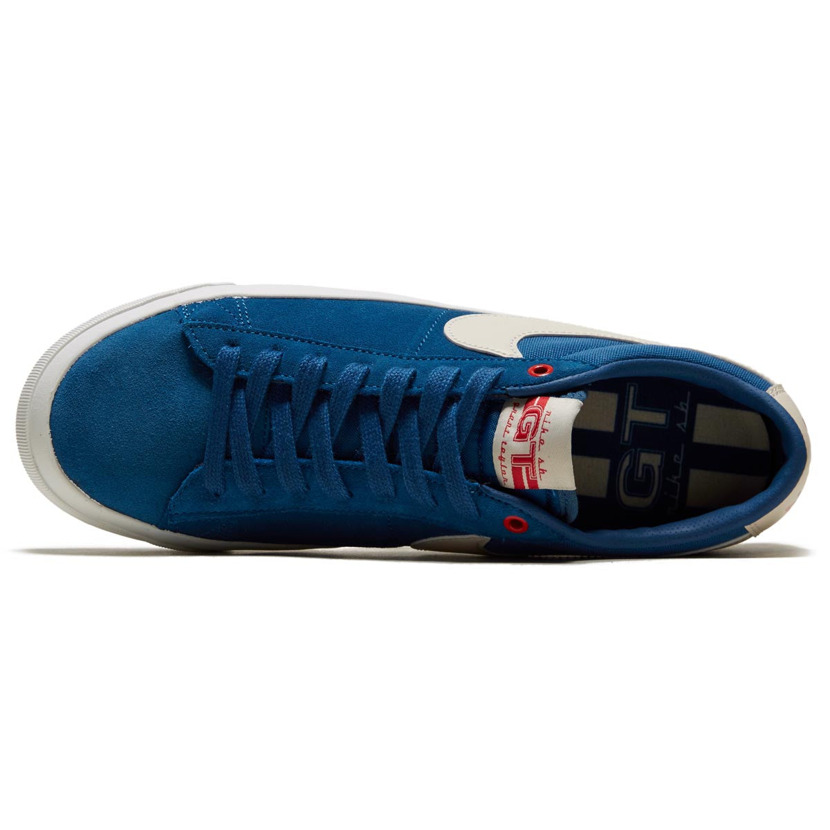 Nike SB Zoom Blazer Low Pro GT Shoes - Court Blue/Light Orewood Brown/Court Blue image 3