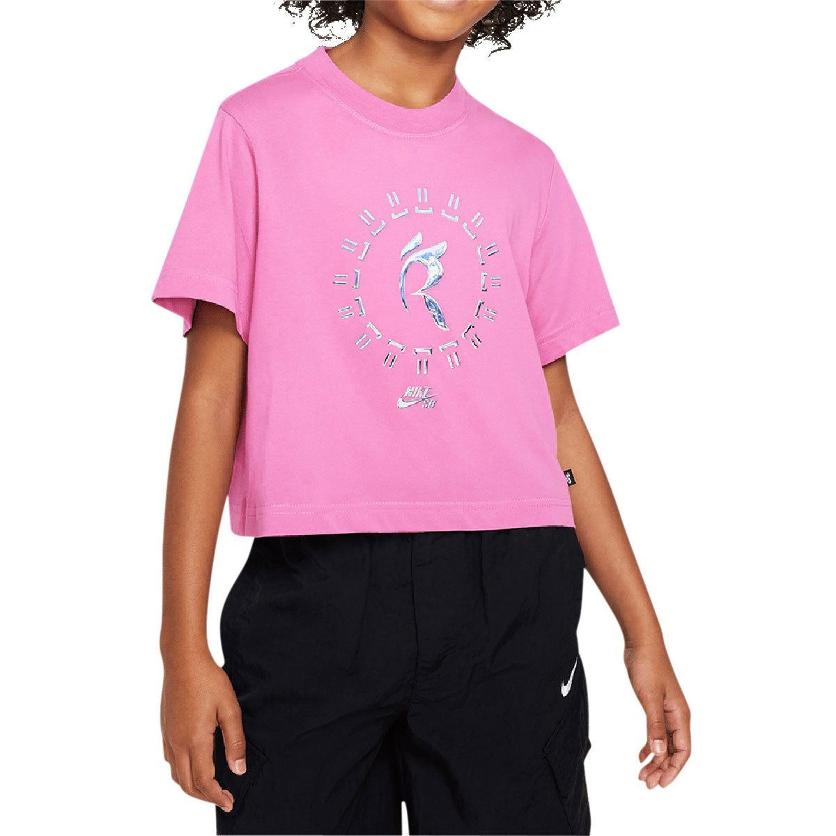 Nike SB Womens x Rayssa Leal T-Shirt - Pinkfire II image 2