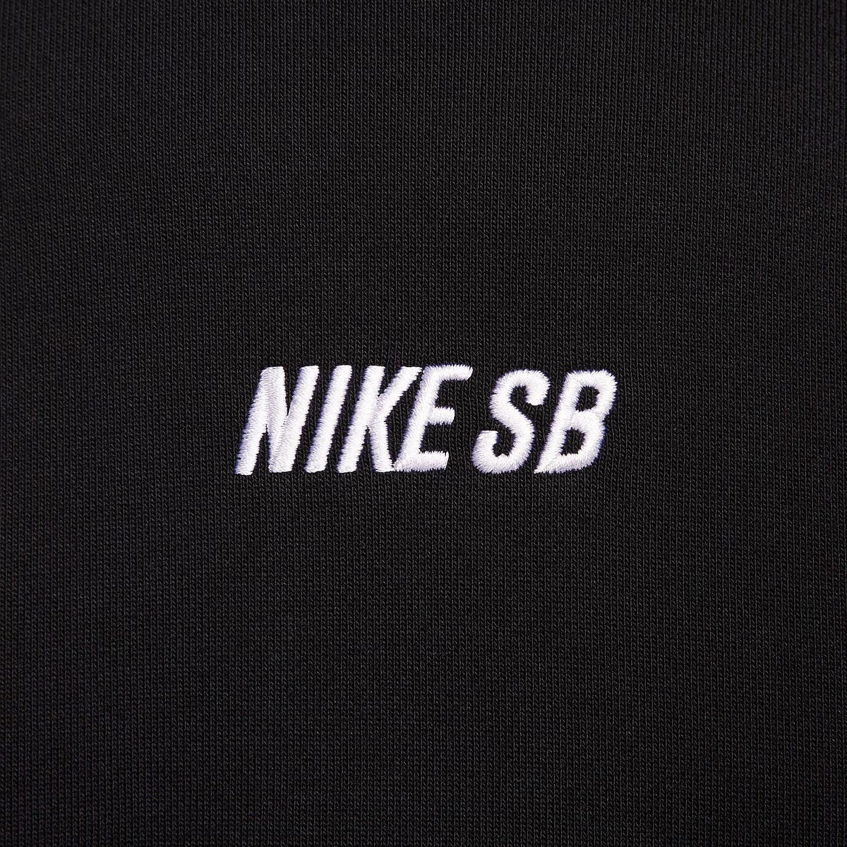 Nike SB Centered Logo Hoodie - Black/White image 5