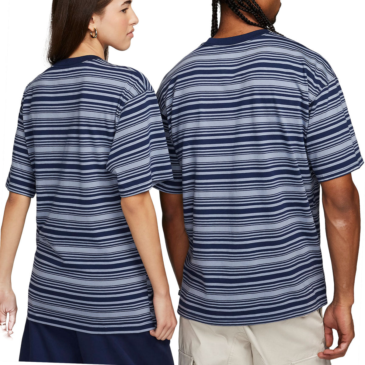 Nike SB Striped T-Shirt - Ashen Slate image 3