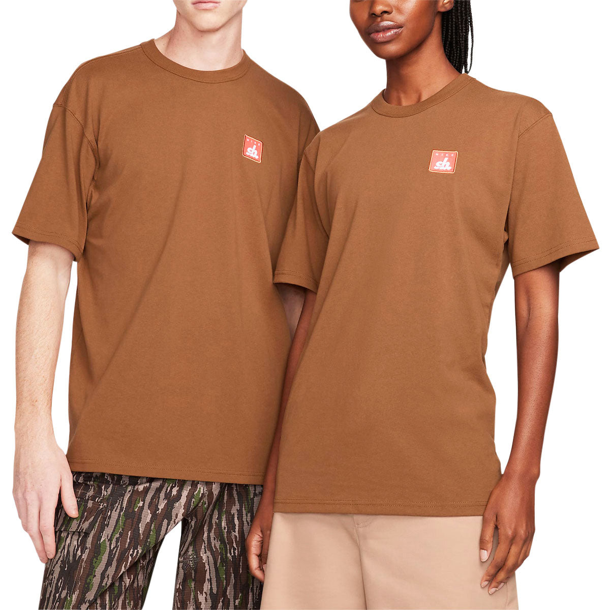 Nike SB Lowercase T-Shirt - Light British Tan image 2