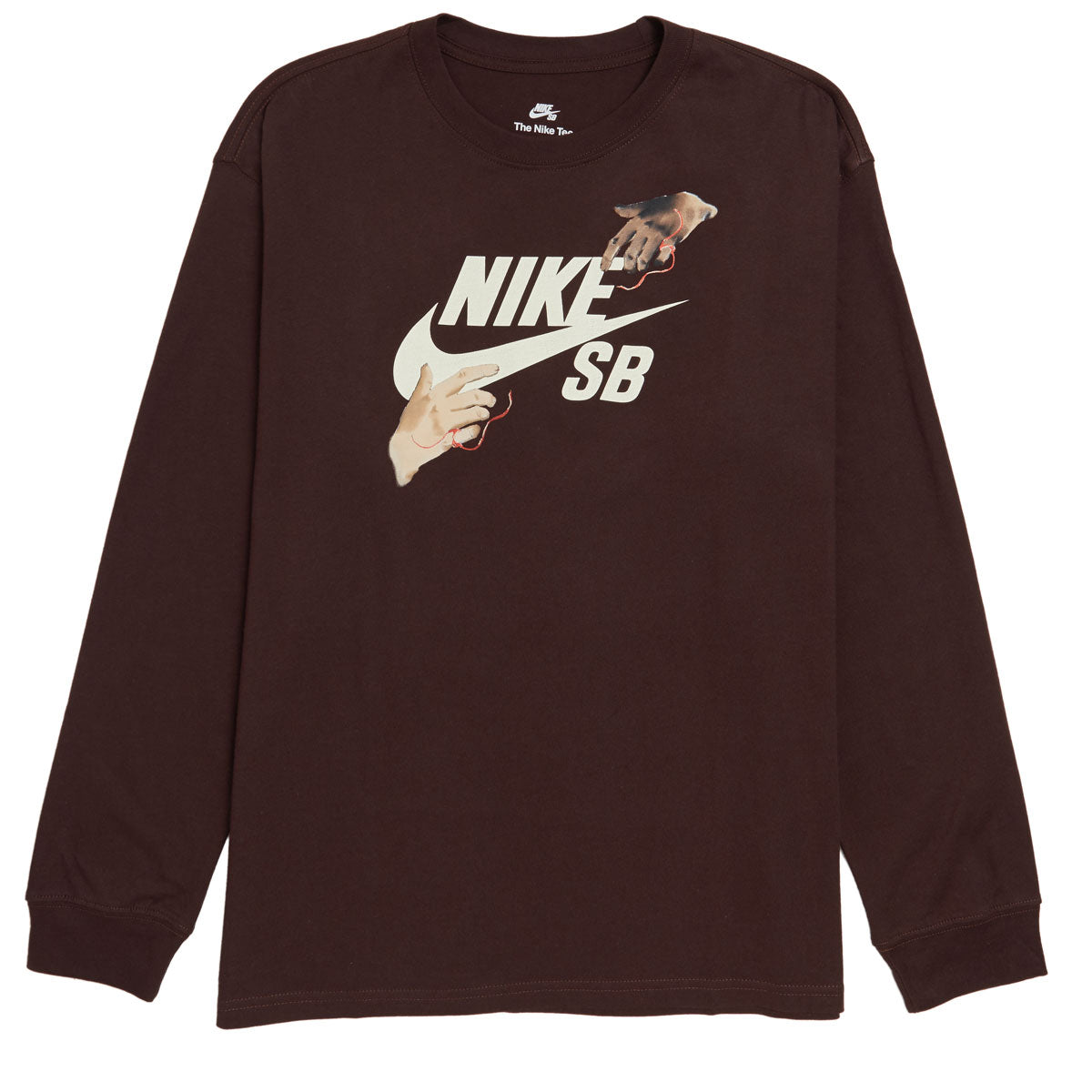 Nike SB The Reach Long Sleeve T-Shirt - Earth image 1