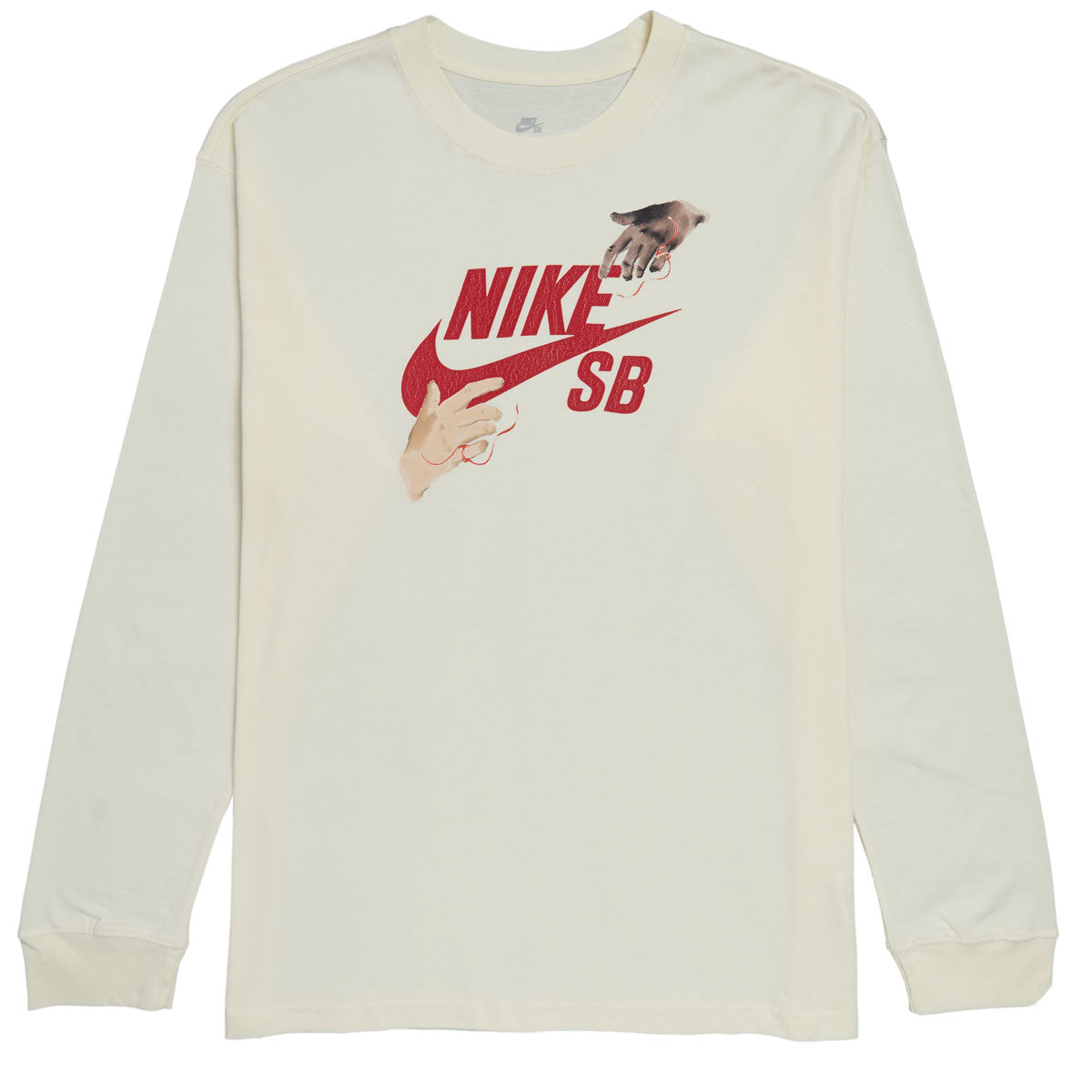 Nike SB The Reach Long Sleeve T-Shirt - Coconut Milk image 1