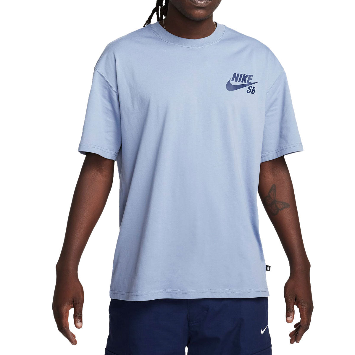 Nike SB New Logo T-Shirt - Ashen Slate image 2