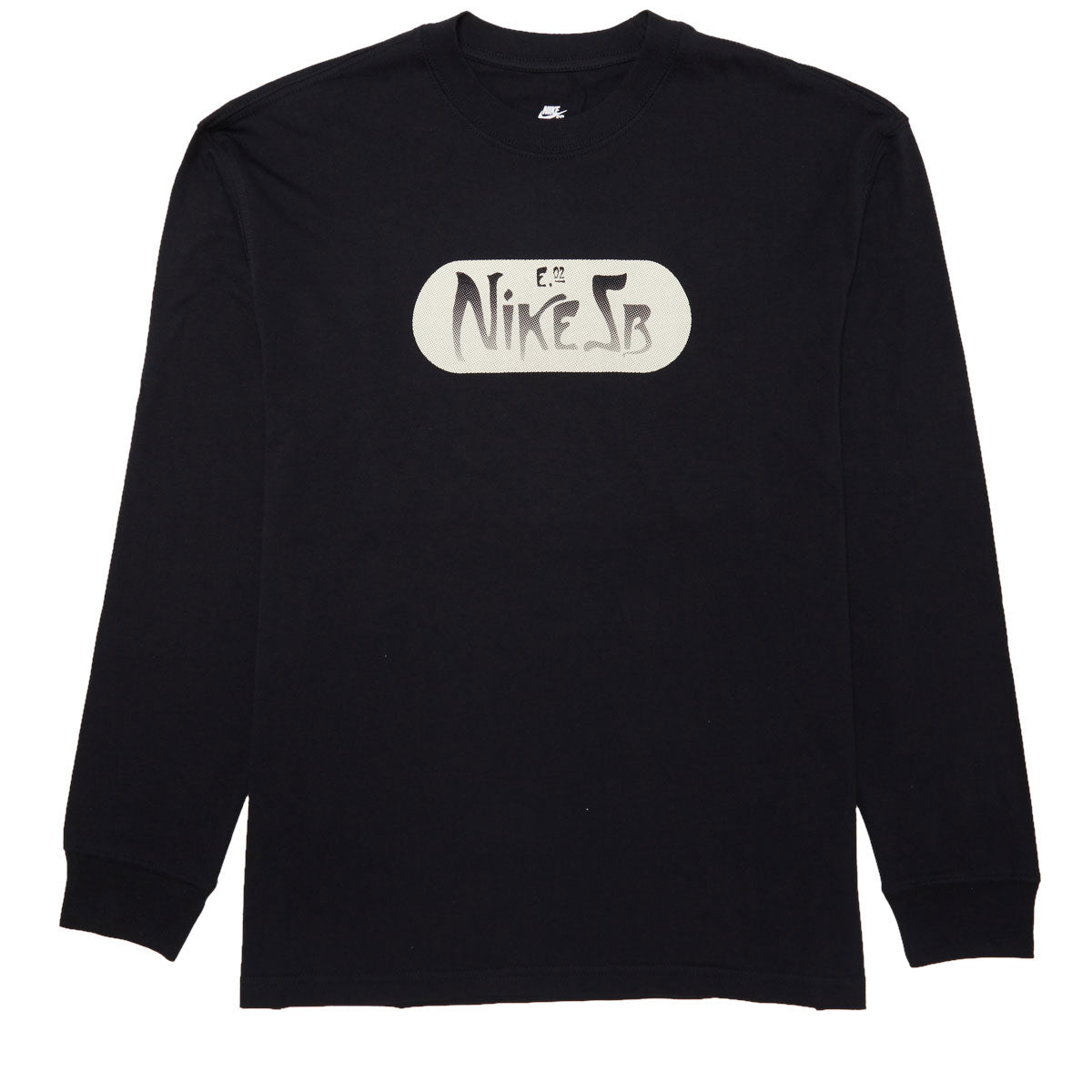 Nike SB Drip Long Sleeve T-Shirt - Black image 1