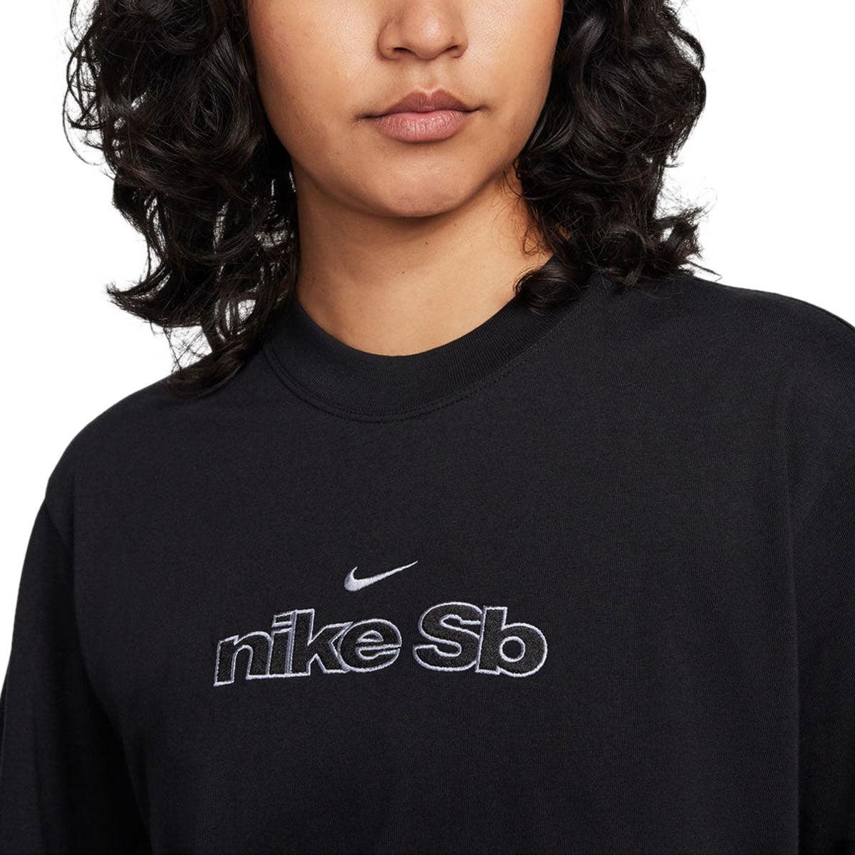 Nike SB Skate Outline T-Shirt - Black image 3