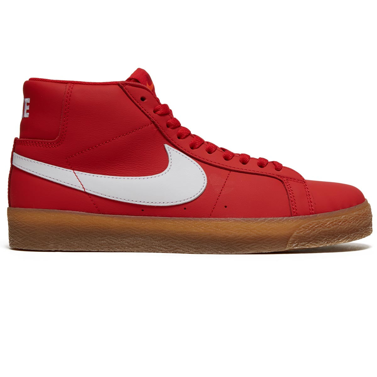 Nike SB Zoom Blazer Mid Shoes - University Red/White/White image 1