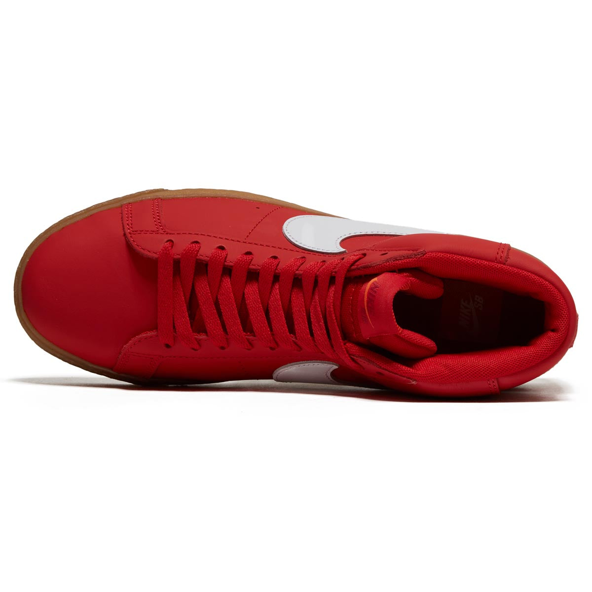 Nike SB Zoom Blazer Mid Shoes - University Red/White/White image 3