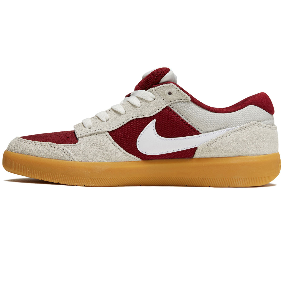 Nike SB Force 58 Shoes - Team Red/White/Summit White image 2