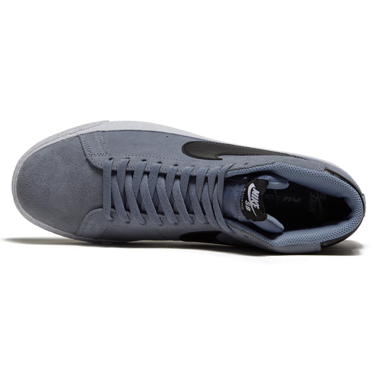 Nike SB Zoom Blazer Mid Shoes - Ashen Slate/Black/White/Ashen Slate image 3