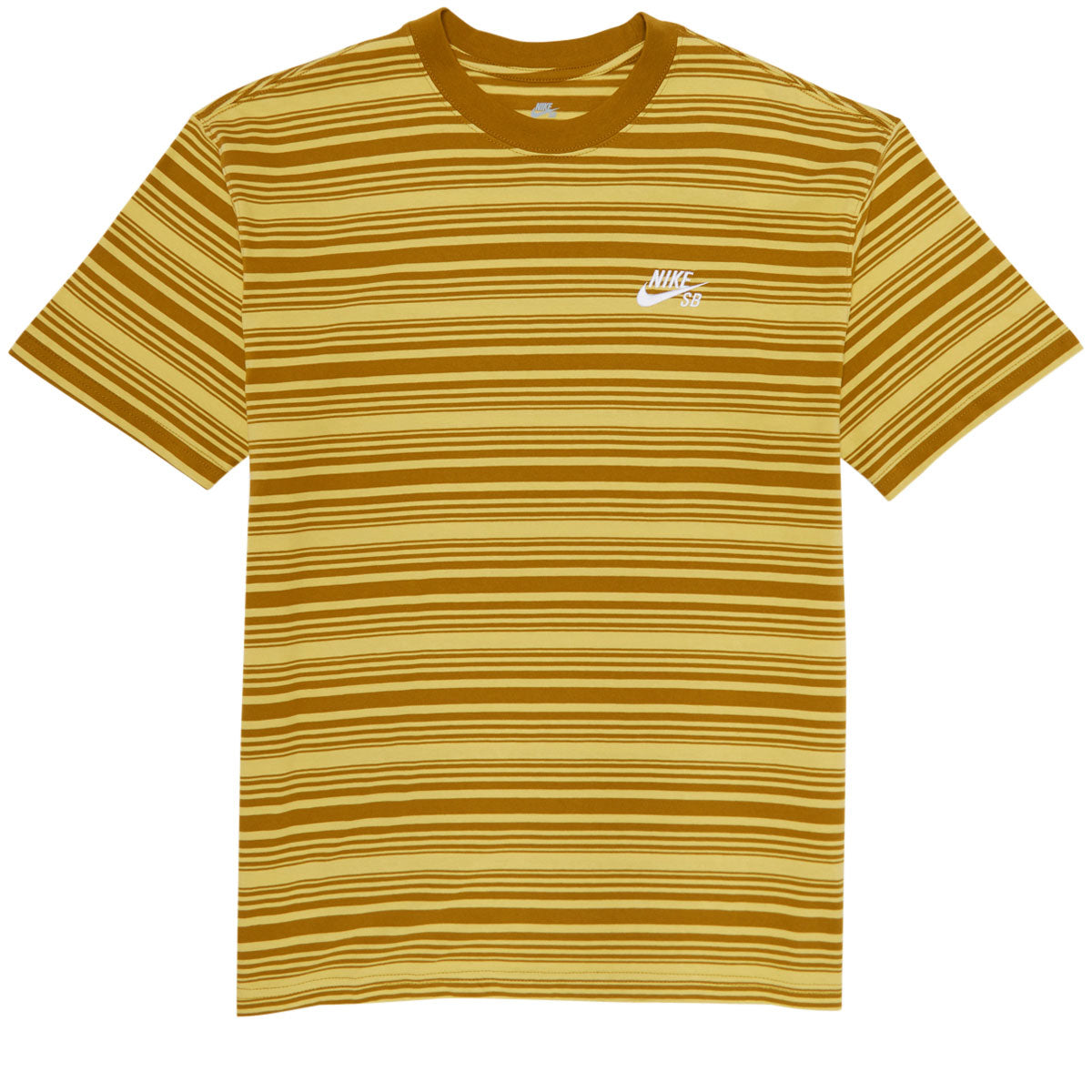 Nike SB Striped Skate T-Shirt - Bronzine image 1