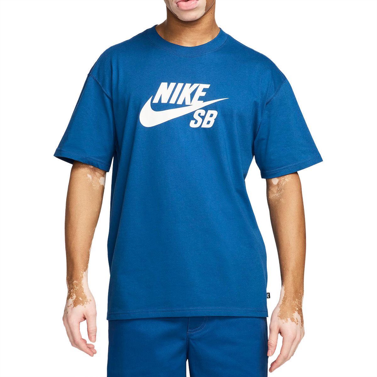 Nike SB Logo T-Shirt - Court Blue image 2