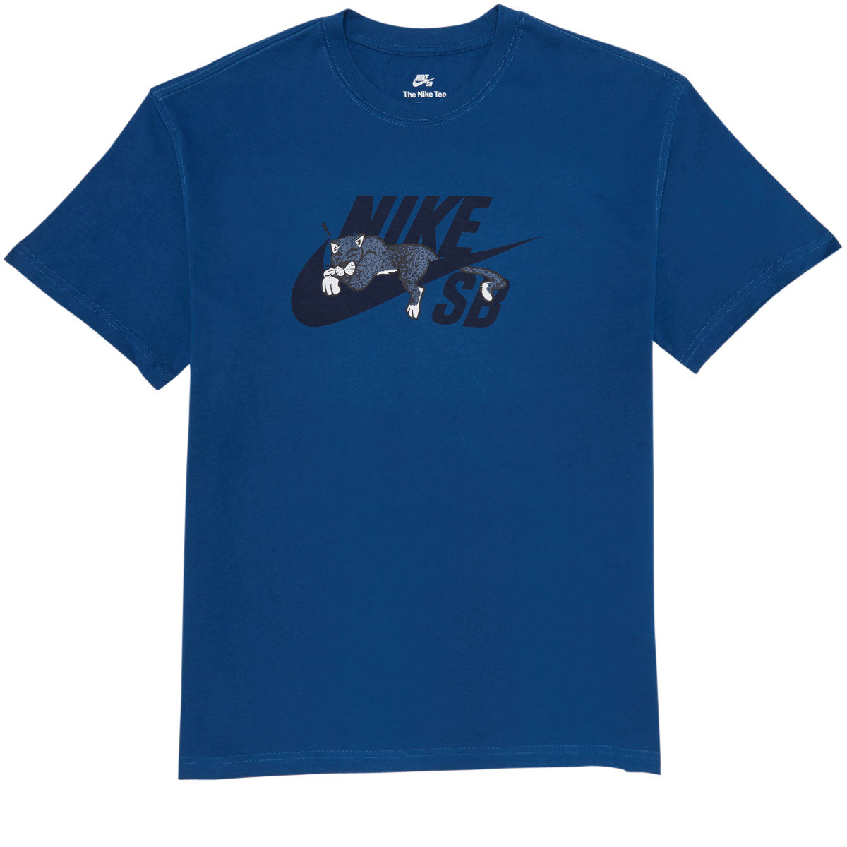 Nike SB Sleepy Panther T-Shirt - Court Blue image 1