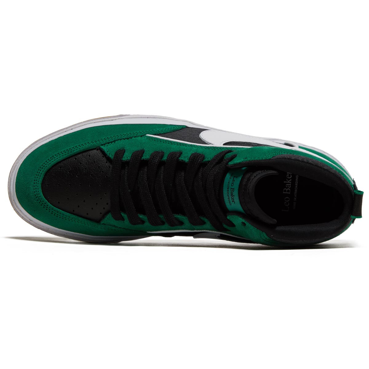 Nike SB React Leo Shoes - Malachite/White/Malachite/Black image 3
