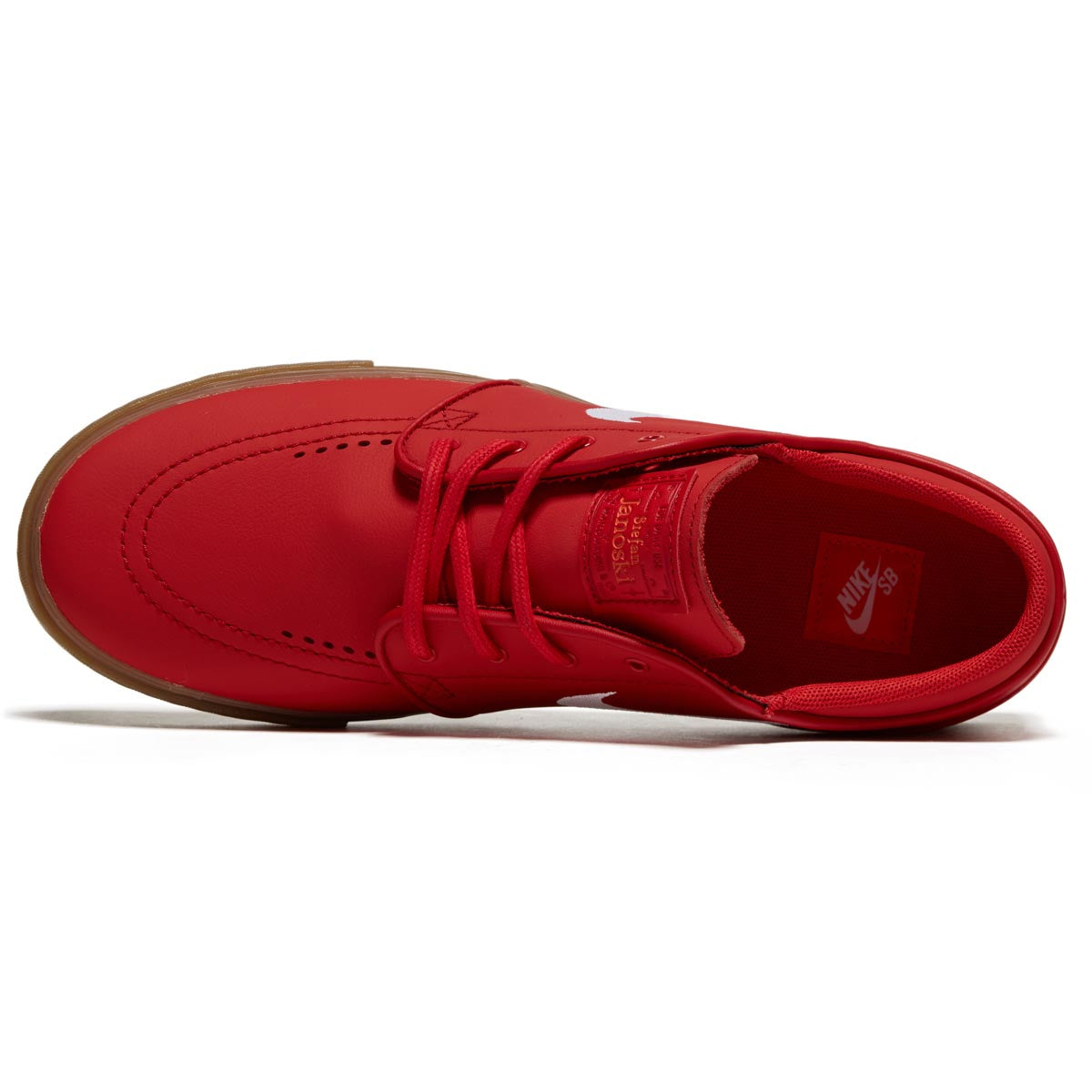 Nike SB Zoom Janoski OG+ Shoes - University Red/White/University Red image 3
