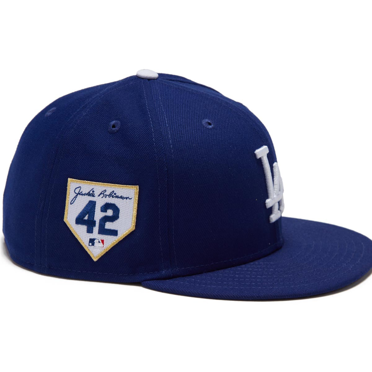 New Era x Jackie Robinson Dodgers Hat - Blue/White image 2