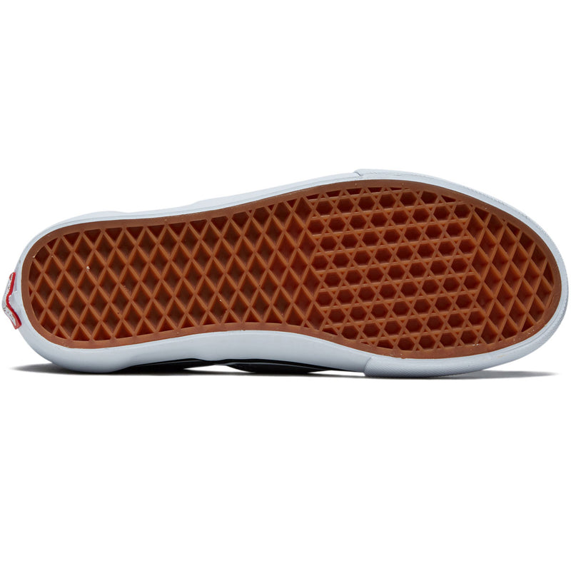 Vans Skate Slip-on Shoes - Pewter/White