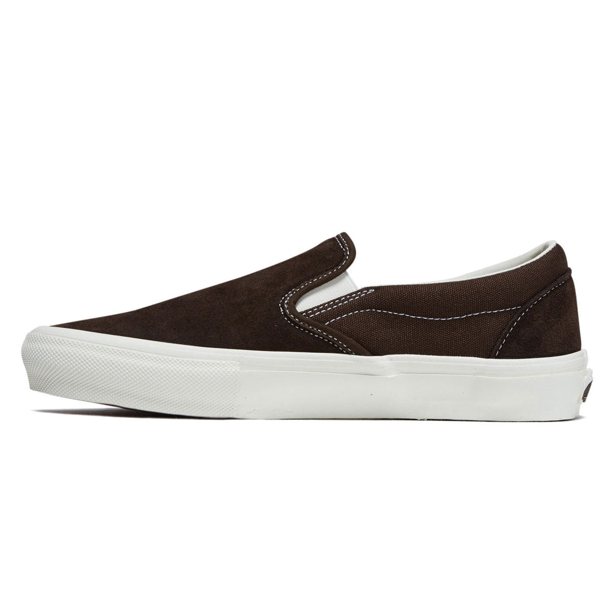 Vans Skate Slip-On Shoes - Chocolate Brown