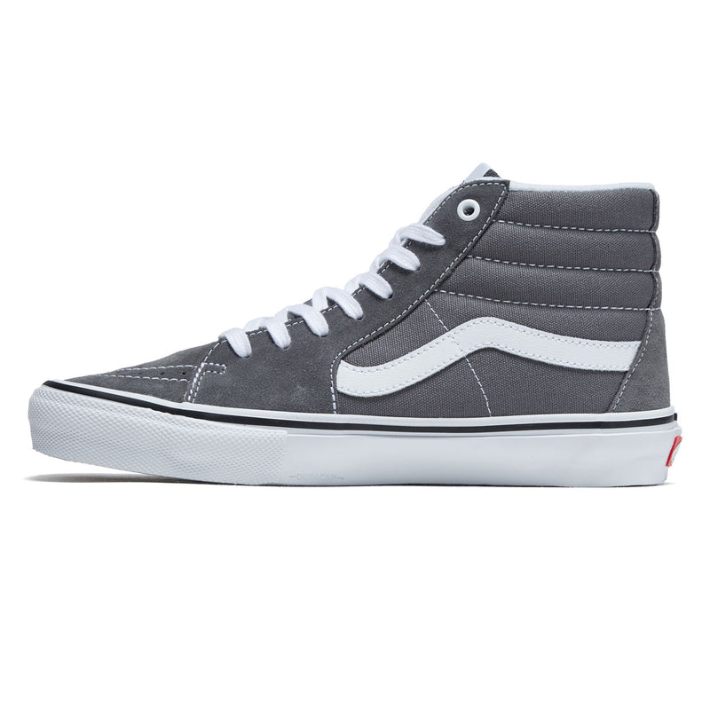 Vans Skate Sk8-hi Shoes - Pewter/White